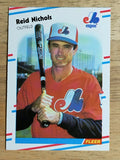 1988 Fleer #191 Reid Nichols