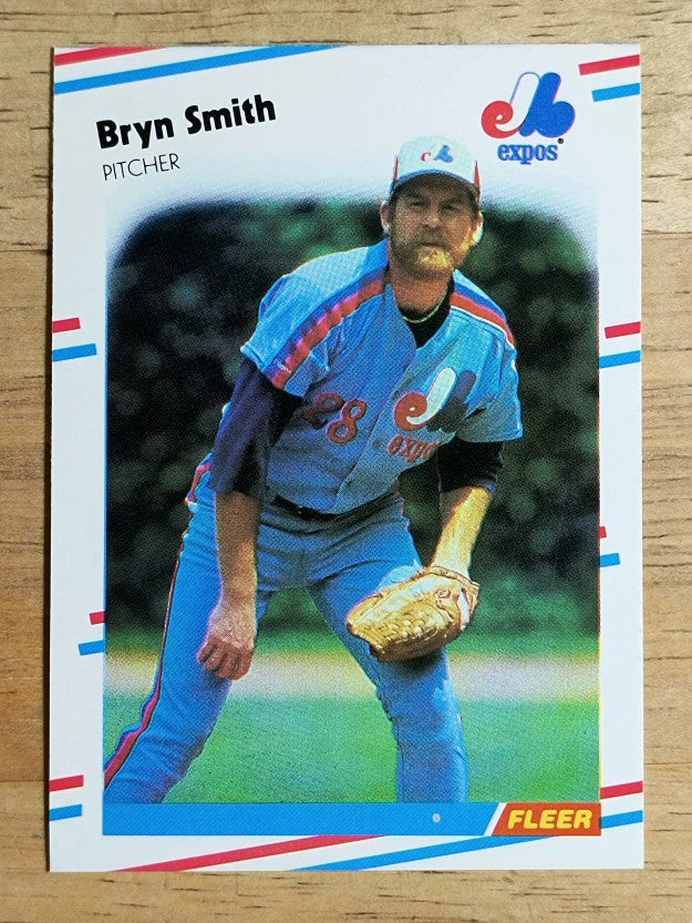 1988 Fleer #196 Bryn Smith
