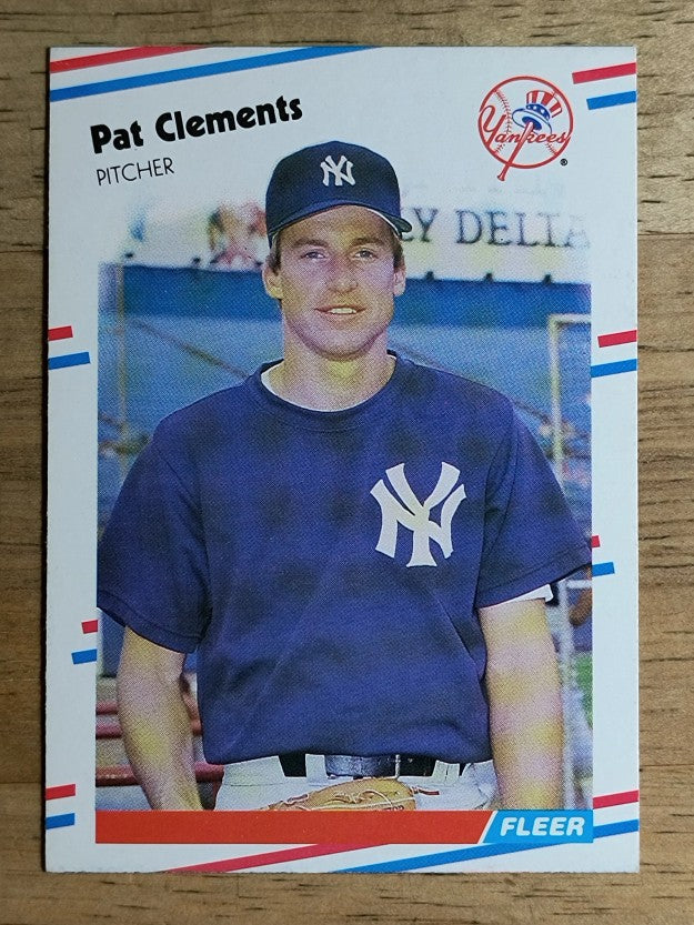 1988 Fleer #204 Pat Clements