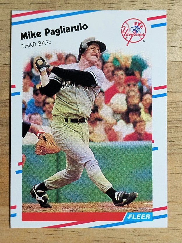1988 Fleer #216 Mike Pagliarulo