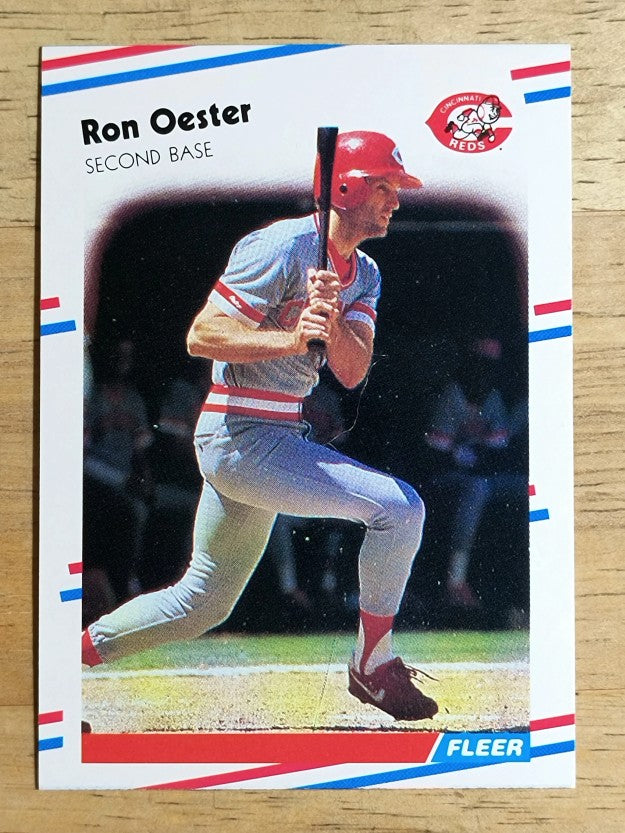 1988 Fleer #242 Ron Oester