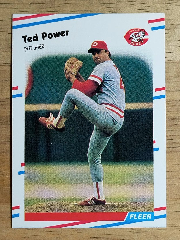 1988 Fleer #245 Ted Power