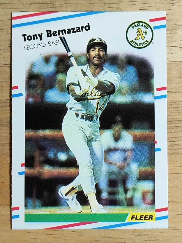 1988 Fleer #275 Tony Bernazard