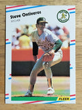 1988 Fleer #289 Steve Ontiveros