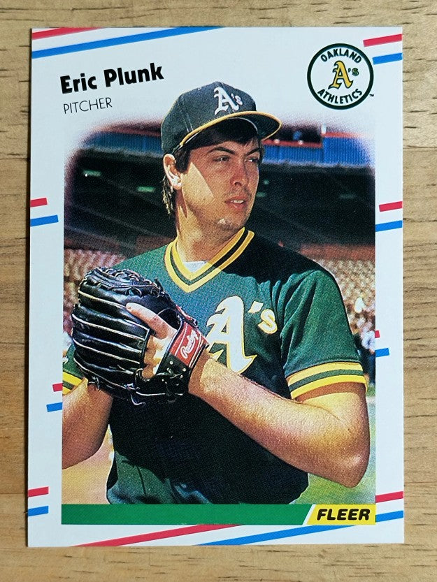 1988 Fleer #291 Eric Plunk