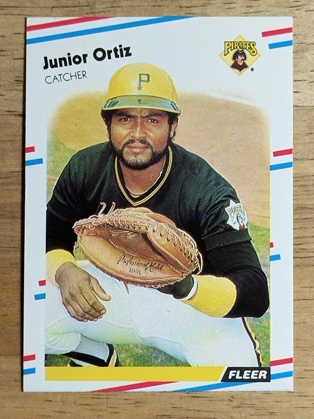 1988 Fleer #335 Junior Ortiz