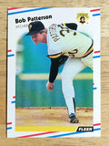 1988 Fleer #337 Bob Patterson