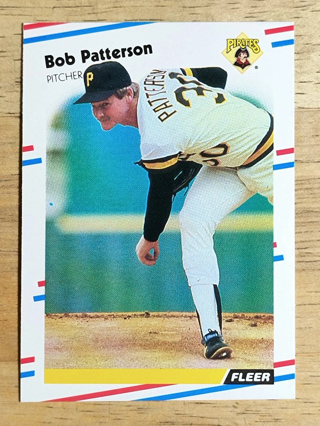 1988 Fleer #337 Bob Patterson