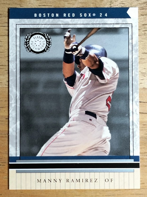 2003 Fleer Patchworks #24 Manny Ramirez