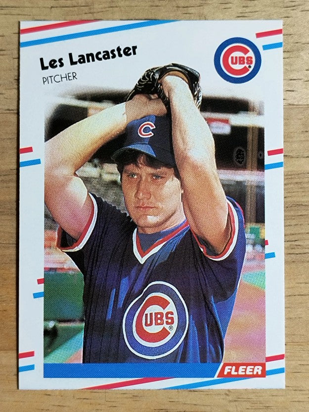 1988 Fleer #421 Les Lancaster