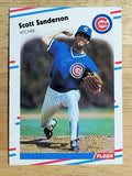 1988 Fleer #432 Scott Sanderson