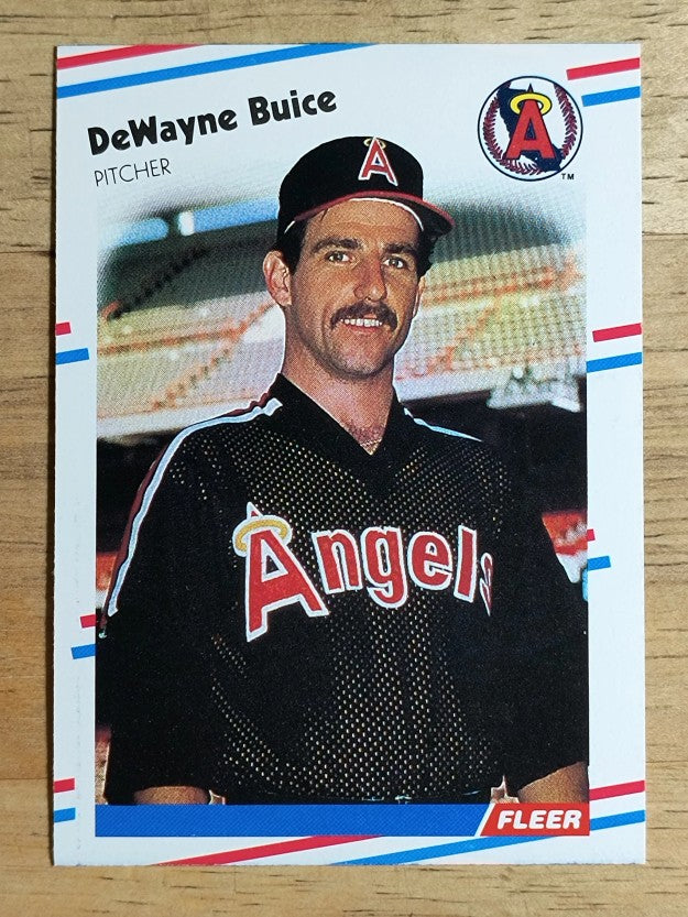 1988 Fleer #487 DeWayne Buice