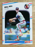 1988 Fleer #507 Mike Witt