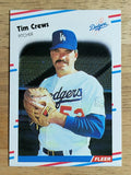 1988 Fleer #511 Tim Crews RC