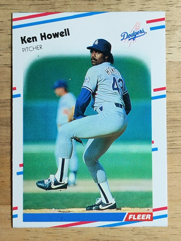 1988 Fleer #520 Ken Howell