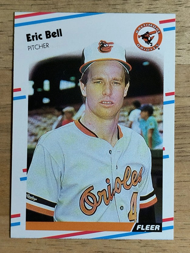 1988 Fleer #555 Eric Bell