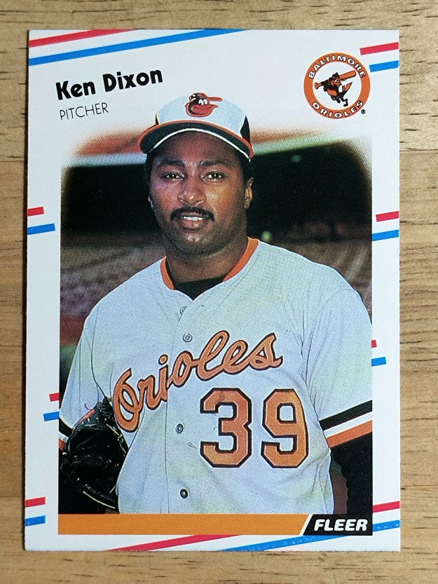 1988 Fleer #557 Ken Dixon