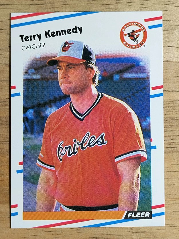 1988 Fleer #563 Terry Kennedy