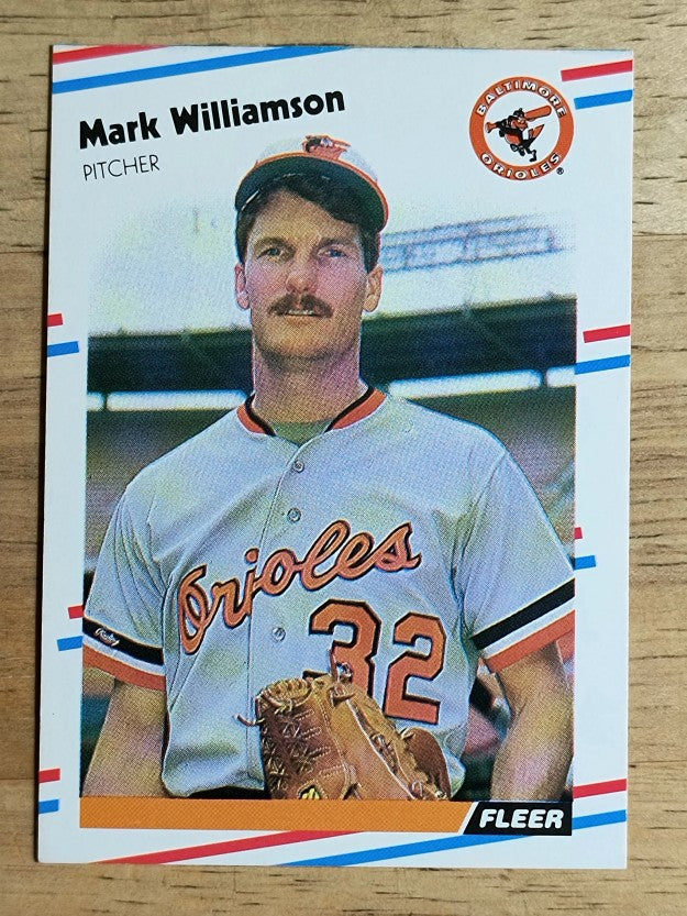 1988 Fleer #574 Mark Williamson