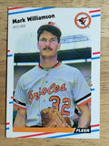1988 Fleer #574 Mark Williamson