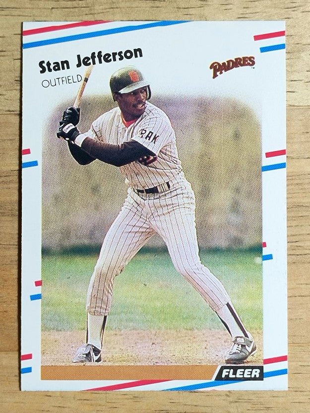 1988 Fleer #587 Stan Jefferson