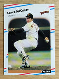 1988 Fleer #592 Lance McCullers