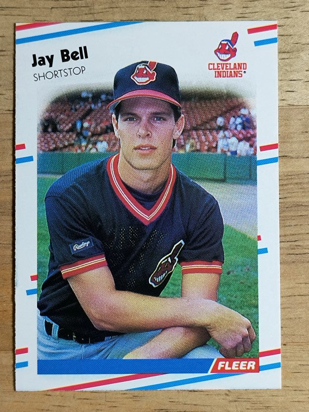 1988 Fleer #602 Jay Bell RC