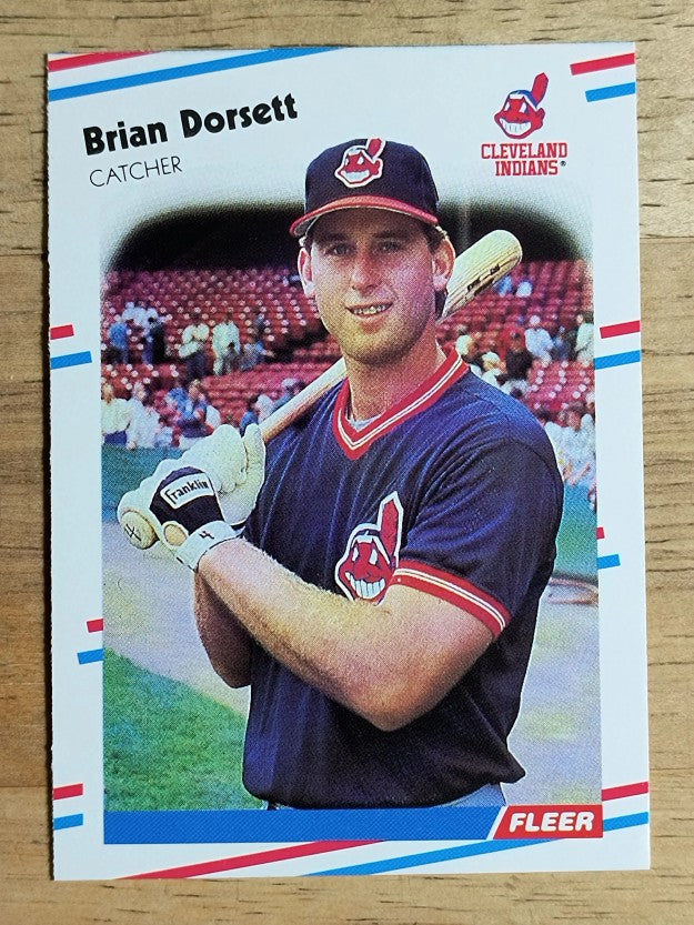1988 Fleer #607 Brian Dorsett