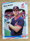 1988 Fleer #607 Brian Dorsett