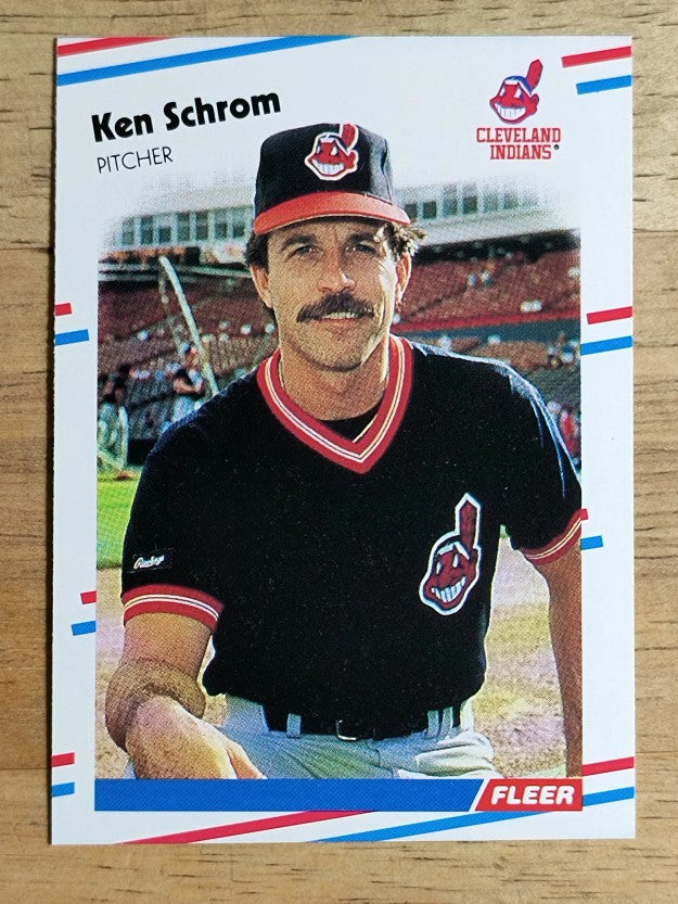 1988 Fleer #614 Ken Schrom