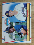 1988 Fleer #649 Mario Diaz/Clay Parker RC