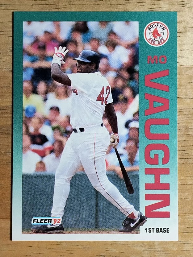 1992 Fleer #49 Mo Vaughn