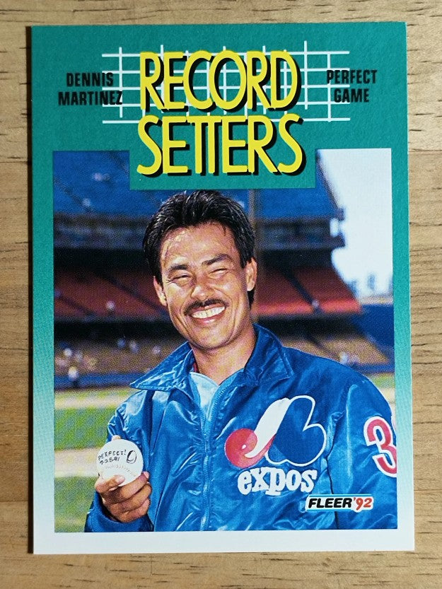 1992 Fleer #683 Dennis Martinez RS