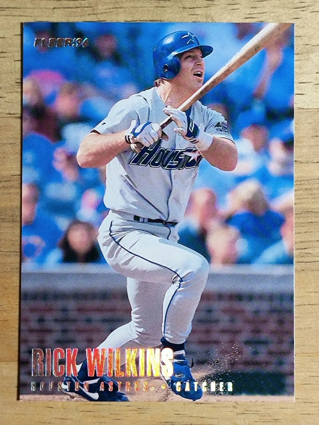 1996 Fleer Tiffany #424 Rick Wilkins