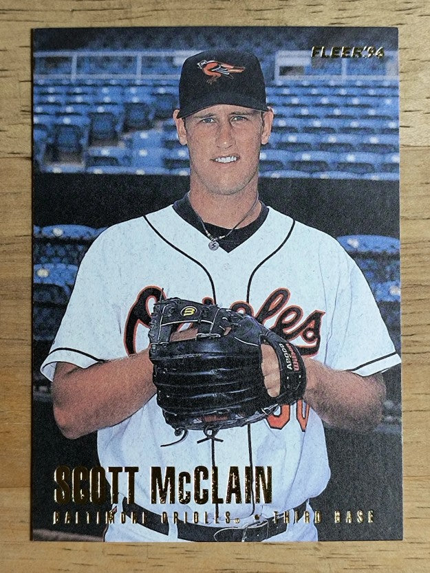 1996 Fleer Update #U3 Scott McClain RC