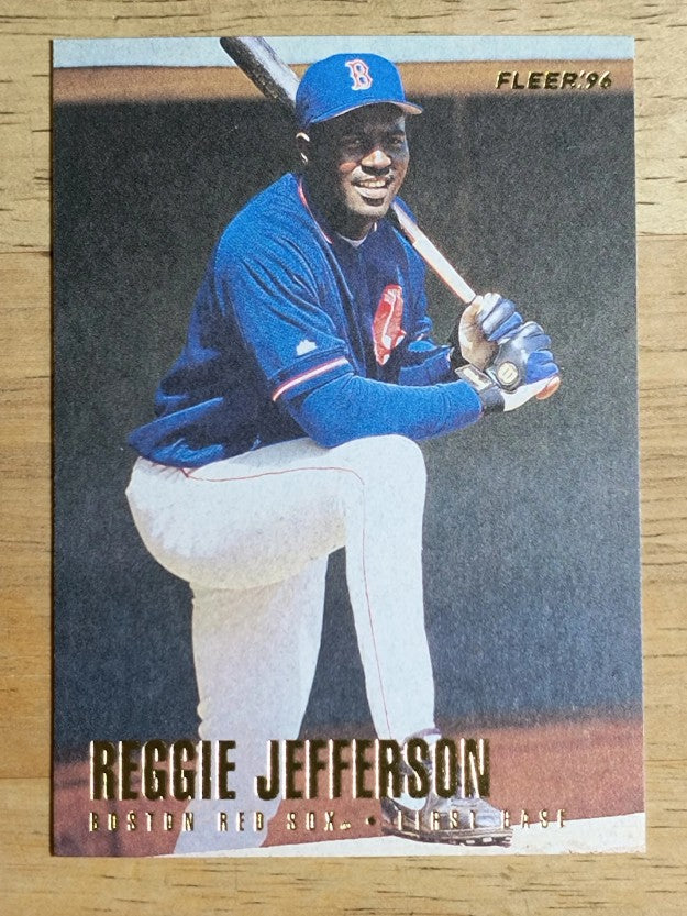 1996 Fleer Update #U13 Reggie Jefferson