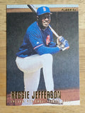 1996 Fleer Update #U13 Reggie Jefferson