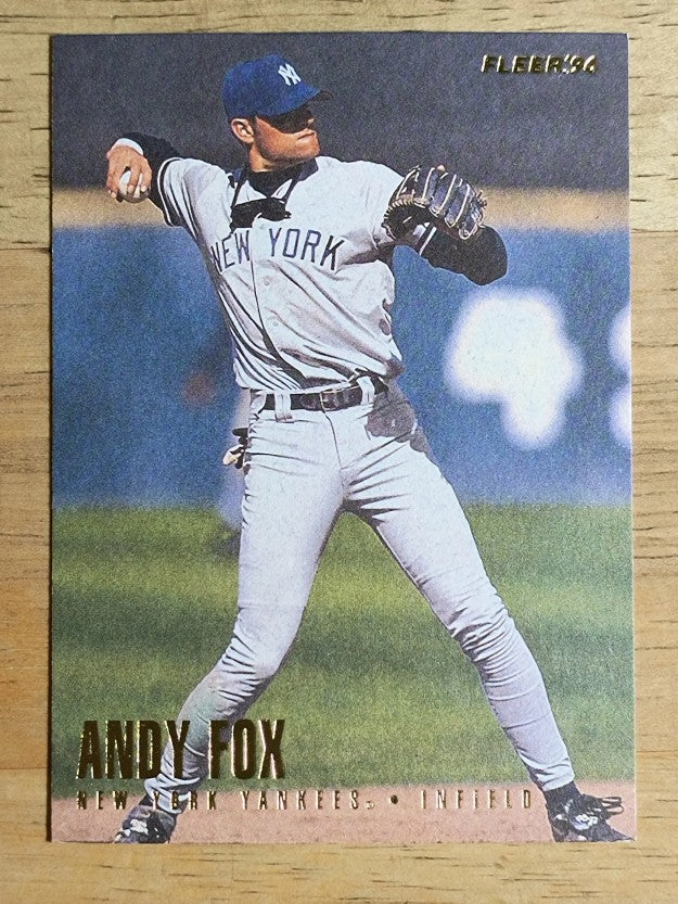 1996 Fleer Update #U59 Andy Fox