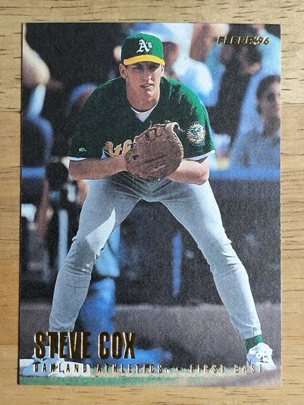 1996 Fleer Update #U73 Steve Cox