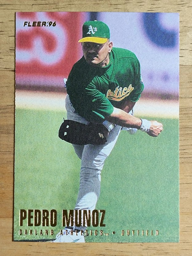 1996 Fleer Update #U74 Pedro Munoz