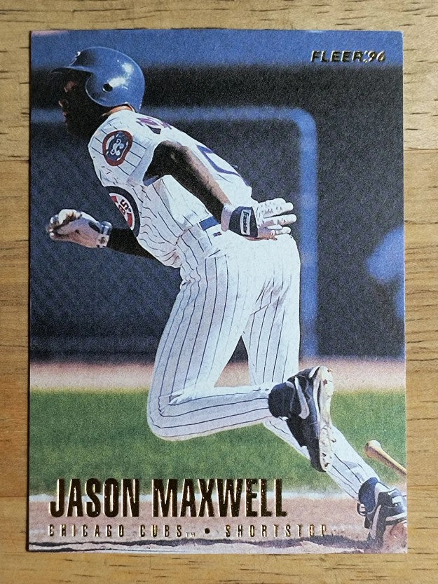 1996 Fleer Update #U114 Jason Maxwell RC