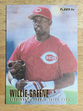 1996 Fleer Update #U121 Willie Greene