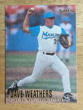 1996 Fleer Update #U134 Dave Weathers