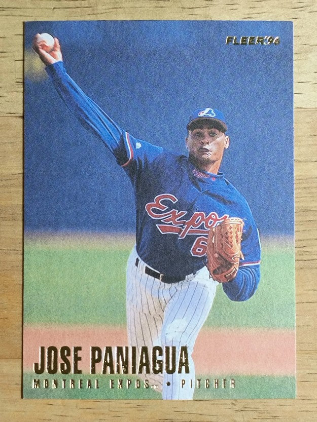1996 Fleer Update #U150 Jose Paniagua
