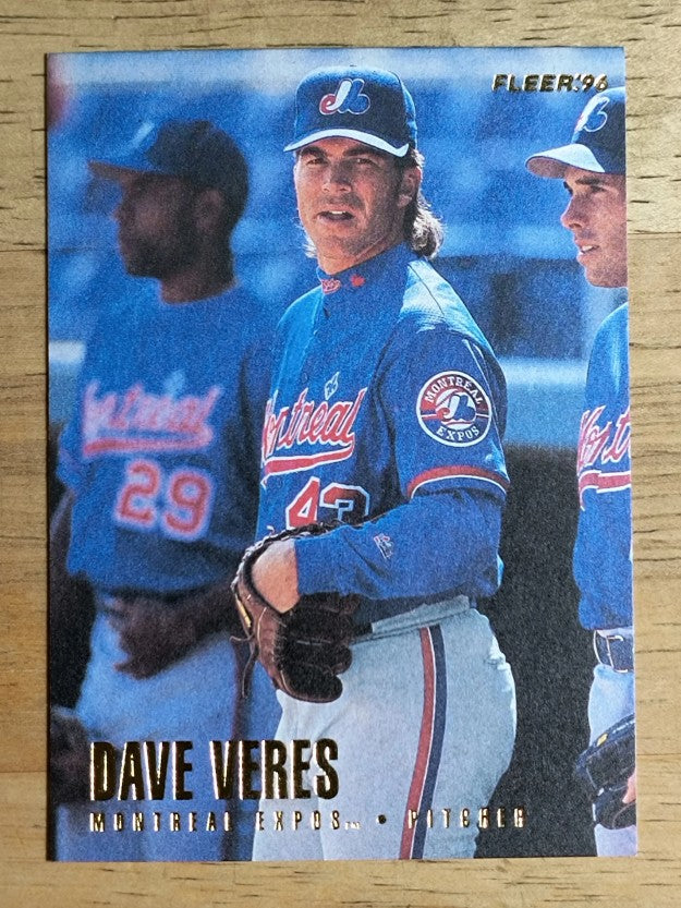 1996 Fleer Update #U153 Dave Veres