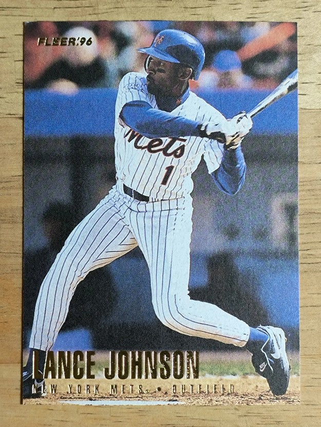 1996 Fleer Update #U158 Lance Johnson