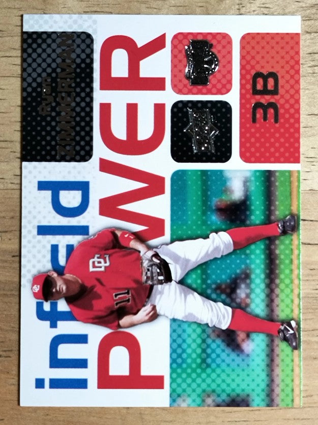 2008 Upper Deck Infield Power #RZ Ryan Zimmerman