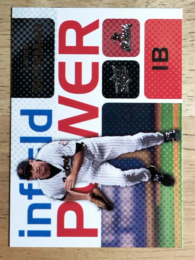 2008 Upper Deck Infield Power #LB Lance Berkman