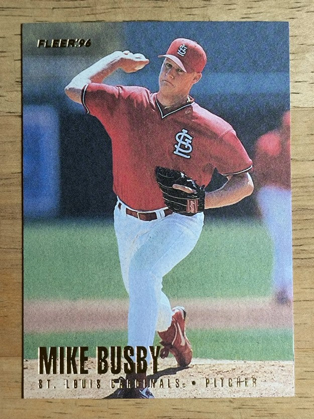 1996 Fleer Update #U185 Mike Busby RC
