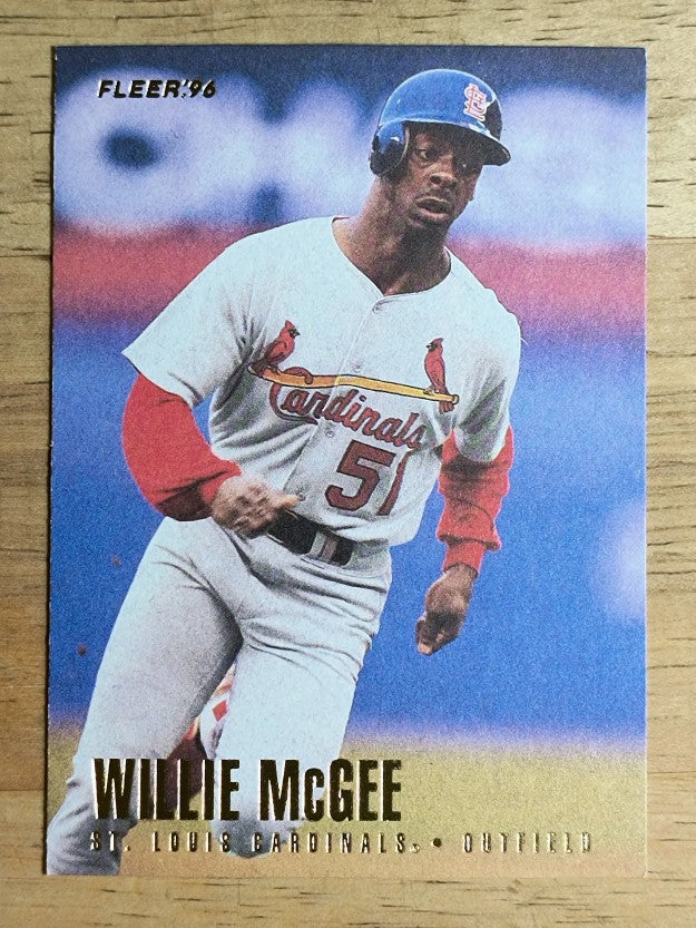 1996 Fleer Update #U191 Willie McGee